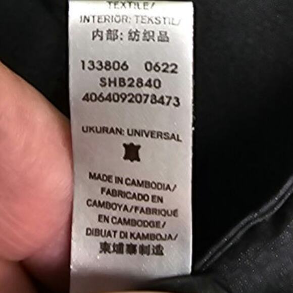 Fossil Talulla Hobo Shoulder Bag Purse Black Leather SHB2840 - Picture 7 of 13